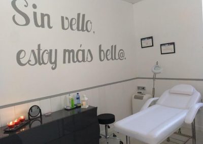 Interior clínica Láser Médico Alejandrita Gijón